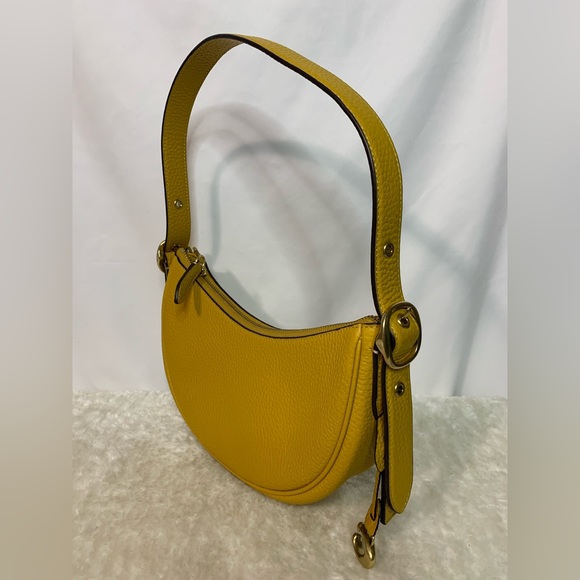 Soft Pebble Luna Shoulder Bag - Picture 3 of 5